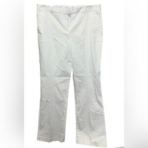 Isaac Mizrahi crisp white pants